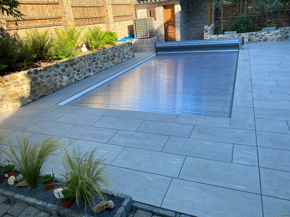 Poolterrasse Fliesen Gärtner